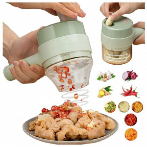Tocator electric portabil de taiat legume, fructe si carne