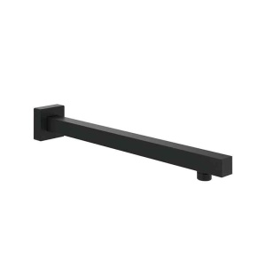 Bară de duș Villeroy&Boch, Universal Showers, 40 cm, profil pătrat, negru mat