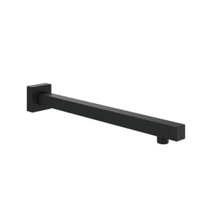 Bară de duș Villeroy&Boch, Universal Showers, 40 cm, profil pătrat, negru mat