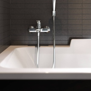Baterie cada-dus, Hansgrohe, Logis, crom - Img 4