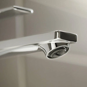 Baterie lavoar cu ventil, Hansgrohe, Rebris E 110, crom - Img 5