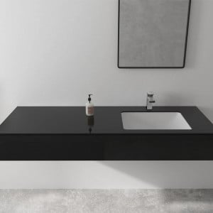 Baterie lavoar, Hansgrohe, Vernis Shape 100, cu ventil pop-up, negru mat - Img 5
