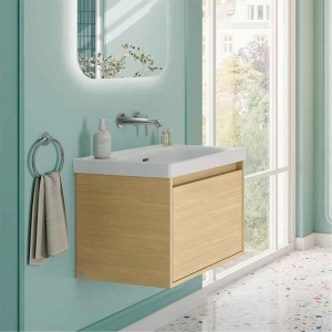 Baterie pentru lavoar Villeroy&Boch, Skyla, montaj încastrat, crom - Img 4