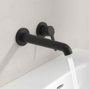 Baterie pentru lavoar Villeroy&Boch, Skyla, montaj încastrat, negru mat - Img 4