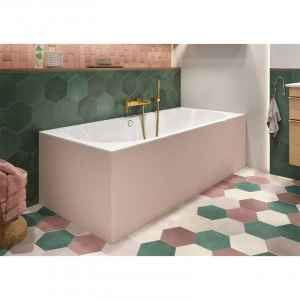 Cada pentru inzidire Villeroy & Boch, Oberon, dreptunghiulara, 180 x 80 cm, alb alpin - Img 4