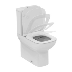 Capac WC Ideal Standard i.life S slim softclose alb lucios - Img 3