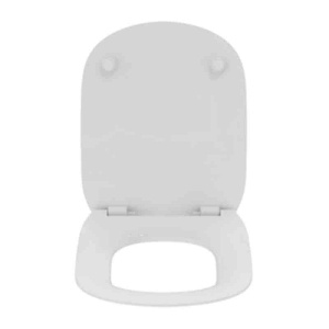 Capac Wc Ideal Standard, Tesi slim, cu balamale metalice, alb - Img 4