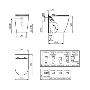 Capac WC softclose Ideal Standard i.life O alb slim Quick Release - Img 6