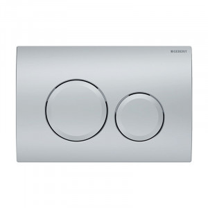 Clapeta cu actionare dubla, Geberit, Delta20, crom mat