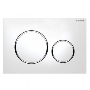 Clapeta cu actionare dubla Geberit, Sigma20, alb