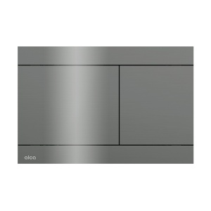 Clapeta de actionare, Alcadrain, Fun, cu doua volume, gun metal lucios