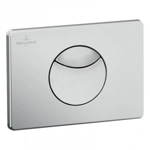 Clapeta Villeroy & Boch, ViConnect, actionare dubla, crom mat