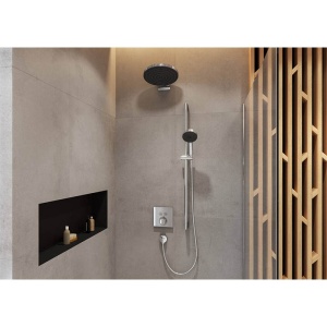 Palarie de dus, Hansgrohe, Pulsify S 260, 1 jet, crom - Img 2