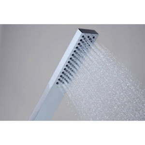 Pară de duș tip baton Hansgrohe Pulsify E 100, 1 jet PowderRain EcoSmart, crom - Img 3