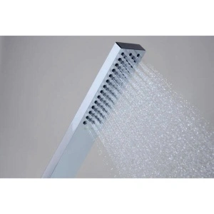 Pară de duș tip baton Hansgrohe Pulsify E 100, 1 jet PowderRain EcoSmart, crom - Img 3