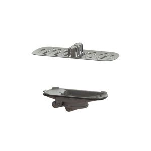 Rigola de dus Kessel 75 cm, cu sita pentru par si clapeta multistop - Img 3