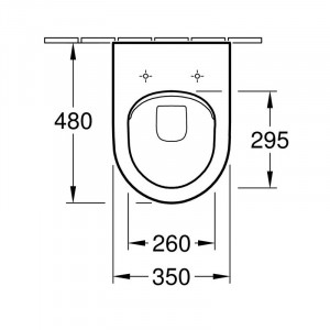 Set vas WC suspendat Villeroy & Boch, Architectura, COMPACT, Direct Flush, cu capac Soft Close, Quick release, alb - Img 3