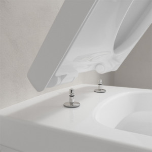Set vas WC suspendat, Villeroy & Boch, Architectura, cu capac wc soft close si quick release, alb - Img 6