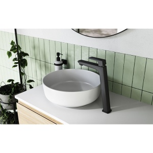 Baterie inalta de lavoar, Ferro, Vitto Verdeline, negru mat - Img 2