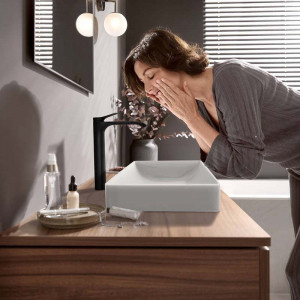 Baterie inalta de lavoar, Hansgrohe, Vivenis 250, negru mat - Img 6