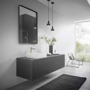 Baterie lavoar fără ventil, Hansgrohe, Talis E 240, bronz periat - Img 3