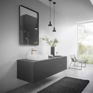 Baterie lavoar fără ventil, Hansgrohe, Talis E 240, bronz periat - Img 3