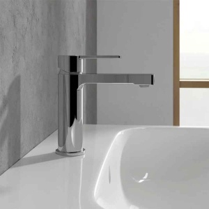 Baterie pentru lavoar Villeroy&Boch, Architectura, monocomanda, crom - Img 2
