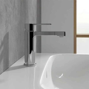 Baterie pentru lavoar Villeroy&Boch, Architectura, monocomanda, crom - Img 2