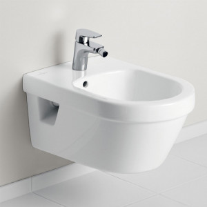 Bideu suspendat Villeroy & Boch, Architectura, rotund, alb - Img 5