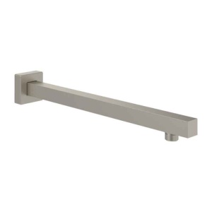 Braț de duș Villeroy&Boch, Universal Showers, pătrat, 40 cm, brushed nickel