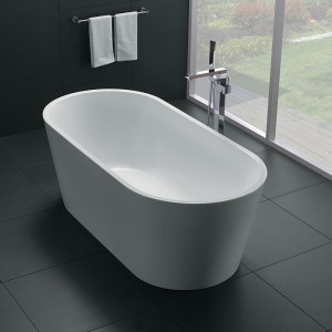 Cada freestanding, Florida, Denisa P-170, cu instalatie completa, alb - Img 3