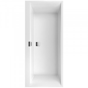 Cada pentru inzidire, 170 x 75 cm, alb, Squaro Edge