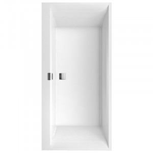 Cada Villeroy & Boch, Squaro Edge, dreptunghiulara, pentru inzidire, 190 x 90 cm, alb alpin
