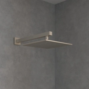 Cap de duș Villeroy&Boch, Universal Showers, pătrat, 25 x 25 cm, brushed nickel - Img 3