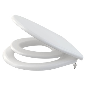 Capac WC, Alcadrain, cu soft close, cu insert pentru copii, duroplast, alb