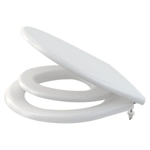 Capac WC, Alcadrain, cu soft close, cu insert pentru copii, duroplast, alb