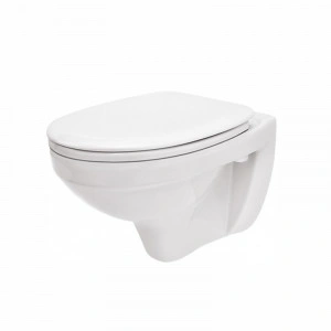 Capac WC Cersanit, Terra, duroplast, alb - Img 2