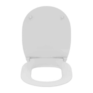 Capac WC Ideal Standard, Connect slim, cu închidere clasică, alb - Img 3
