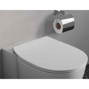 Capac WC Ideal Standard, Connect slim, cu soft close și quick release, alb - Img 6