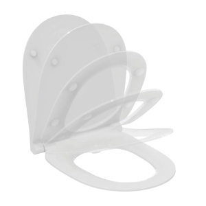 Capac WC softclose Ideal Standard i.life O alb slim Quick Release