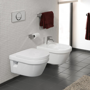 Capac WC Villeroy & Boch, Architectura, XXL, soft close, alb - Img 6