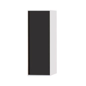 Dulap inalt suspendat Kolpasan, Pandora, 130cm, black stone - Img 5