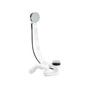 Instalație de cadă, Villeroy & Boch, ventil, cu preaplin, crom, U90960461