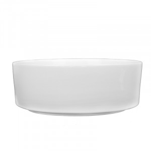 Lavoar pe blat, Fluminia, Jasmin, rotund, diametru 37,5 cm, alb - Img 2
