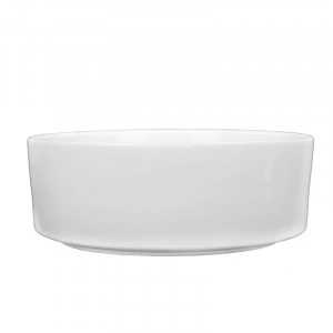 Lavoar pe blat, Fluminia, Jasmin, rotund, diametru 37,5 cm, alb - Img 2