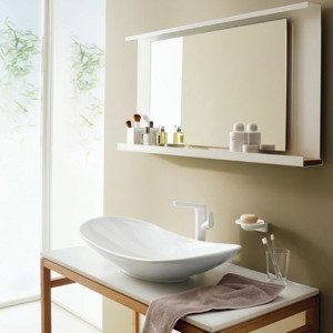 Lavoar pe blat Villeroy & Boch, My Nature, 81 cm, alb, CeramicPLus - Img 6