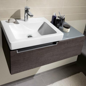 Lavoar suspendat Villeroy & Boch, Subway 2.0, 65 cm, alb alpin - Img 3