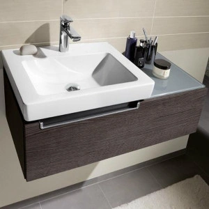 Lavoar suspendat Villeroy & Boch, Subway 2.0, 65 cm, alb alpin - Img 3