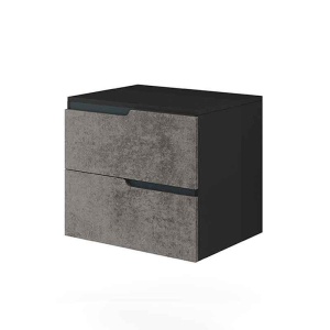 Mobilier cu blat pentru lavoar Fluminia, Bari 60, urban grey
