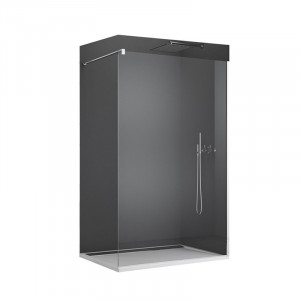 Paravan dus SanSwiss, Easy, 90 x 200 cm, profil crom lucios